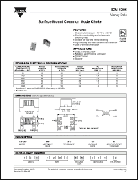 Click here to download ICM1206ER601M Datasheet