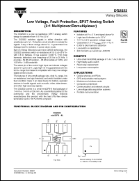 Click here to download DG2522DN-T1-E4 Datasheet