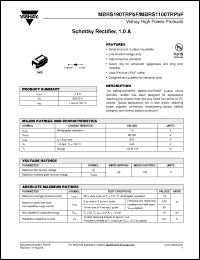 Click here to download MBRS1100TRPBF Datasheet