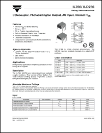Click here to download IL766-1X007 Datasheet