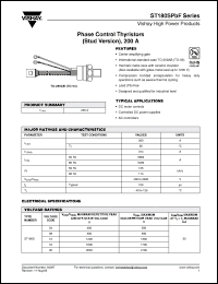 Click here to download ST180S20P0VPBF Datasheet
