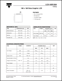 Click here to download LCD-160X160A Datasheet