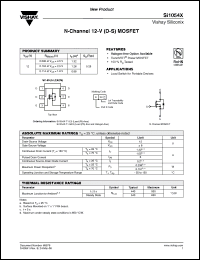 Click here to download SI1054X-T1-E3 Datasheet