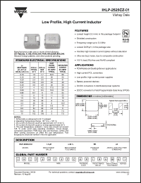 Click here to download IHLP-2525CZ-01 Datasheet