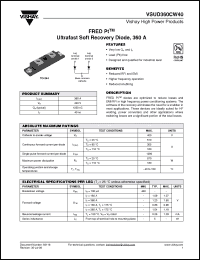 Click here to download VSUD360CW40 Datasheet