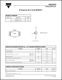Click here to download SI6434DQ Datasheet
