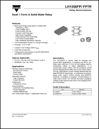 Click here to download LH1556FPTR Datasheet