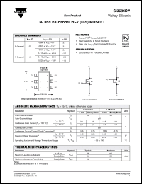 Click here to download SI3586DV_08 Datasheet