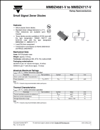 Click here to download MMBZ4691-V Datasheet