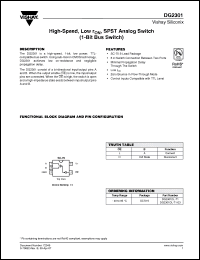 Click here to download DG2301DL-T1 Datasheet