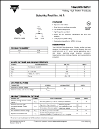 Click here to download 10WQ045FN045TRPBF Datasheet