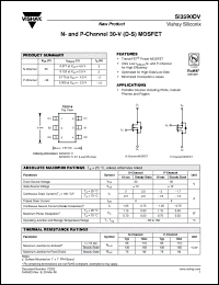 Click here to download SI3590DV_08 Datasheet