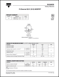 Click here to download SI2309DS-T1 Datasheet
