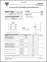 Click here to download SI3879DV Datasheet
