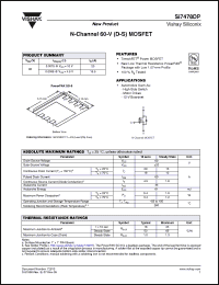 Click here to download SI7478DP-T1-E3 Datasheet