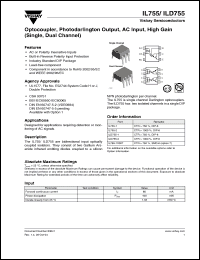 Click here to download IL755-1X007 Datasheet