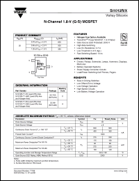 Click here to download SI1012R-T1-GE3 Datasheet