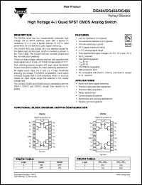 Click here to download DG455EY-T1-E3 Datasheet
