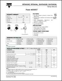Click here to download IRF840ALPBF Datasheet