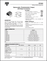 Click here to download SFH600-2X006 Datasheet