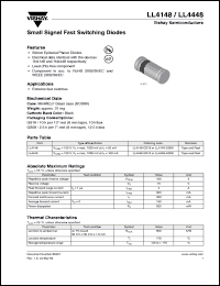Click here to download LL4148-GS18 Datasheet