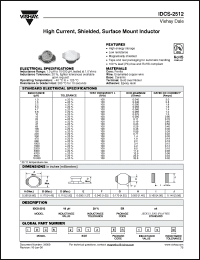 Click here to download IDCS2512ER100M Datasheet