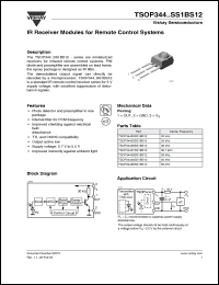 Click here to download TSOP34438SS1BS12 Datasheet