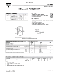 Click here to download SI1046R-T1-E3 Datasheet