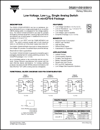 Click here to download DG2513DN-T1-E4 Datasheet