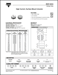 Click here to download IDCP-3916 Datasheet