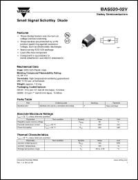 Click here to download BAS520-02V-GS08 Datasheet