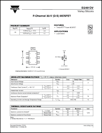 Click here to download SI3481DV_06 Datasheet