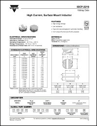 Click here to download IDCP2218ER100M Datasheet