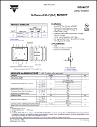 Click here to download SIE848DF Datasheet