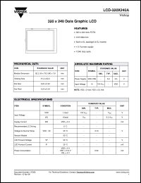 Click here to download LCD-320X240A Datasheet