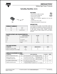 Click here to download MBRS320TR Datasheet