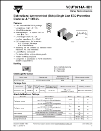 Click here to download VCUT0714A-HD1-GS08 Datasheet