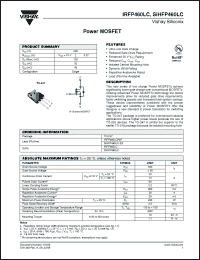 Click here to download IRFP460LCPBF Datasheet