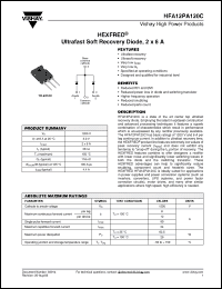 Click here to download HFA12PA120CPBF Datasheet