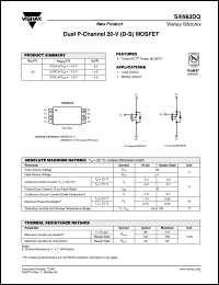 Click here to download SI6983DQ Datasheet
