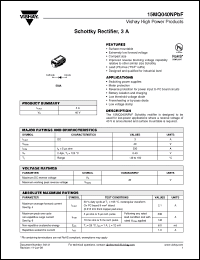 Click here to download 15MQ040NPBF Datasheet