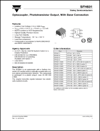 Click here to download SFH601-4X007 Datasheet