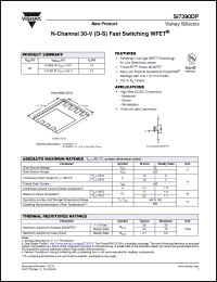 Click here to download SI7390DP-T1 Datasheet