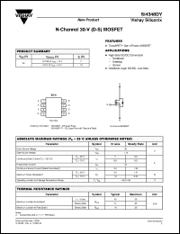 Click here to download SI4348DY-E3 Datasheet