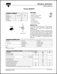 Click here to download SIHFL9014-E3 Datasheet