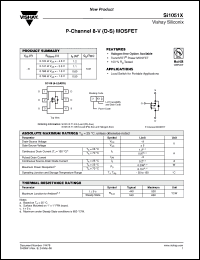 Click here to download SI1051X-T1-E3 Datasheet