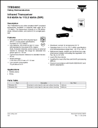 Click here to download TFBS4650-TR3 Datasheet