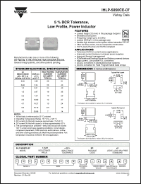 Click here to download IHLP-5050CE-07 Datasheet