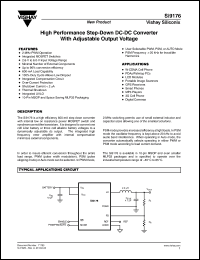 Click here to download SI9176DM-T1 Datasheet