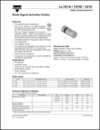Click here to download LL101B-GS08 Datasheet